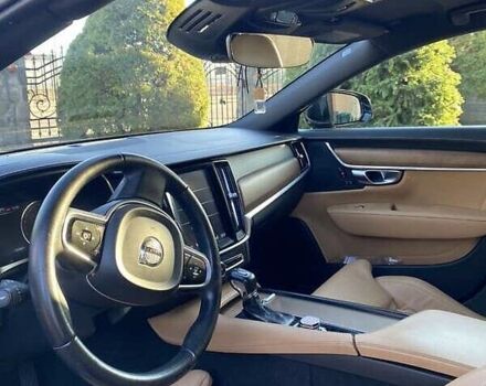 Вольво С90 2018 в Львове на Automoto.ua Черный Вольво С90, объемом двигателя 1.97 л и пробегом 96 тыс. км за 20100 $, фото 8 на Automoto.ua