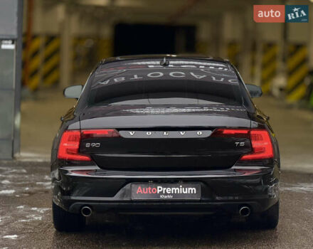 Чорний Вольво S90, об'ємом двигуна 2 л та пробігом 124 тис. км за 27000 $, фото 6 на Automoto.ua