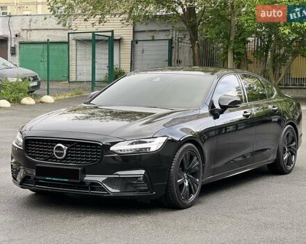 Черный Вольво С90, объемом двигателя 2 л и пробегом 73 тыс. км за 33500 $, фото 1 на Automoto.ua