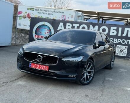 Черный Вольво С90, объемом двигателя 2 л и пробегом 185 тыс. км за 18500 $, фото 1 на Automoto.ua