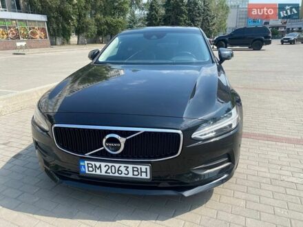 Черный Вольво С90, объемом двигателя 1.97 л и пробегом 146 тыс. км за 21500 $, фото 1 на Automoto.ua