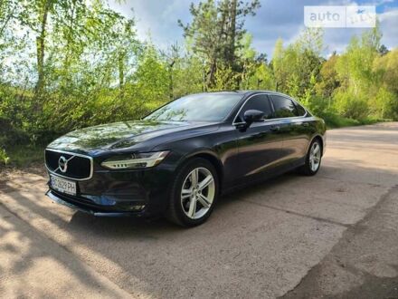 Черный Вольво С90, объемом двигателя 1.97 л и пробегом 153 тыс. км за 24500 $, фото 1 на Automoto.ua
