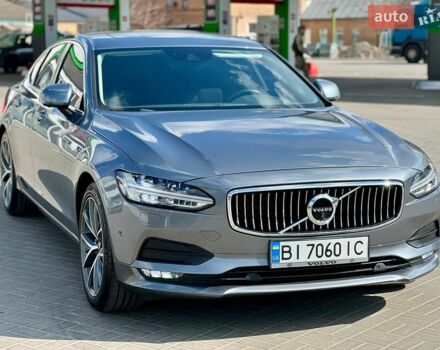 Сірий Вольво S90, об'ємом двигуна 2 л та пробігом 73 тис. км за 19950 $, фото 1 на Automoto.ua