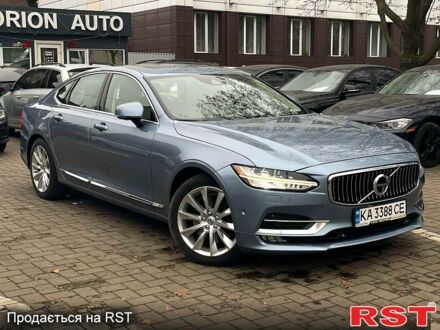 Синій Вольво S90, об'ємом двигуна 2 л та пробігом 18600 тис. км за 24500 $, фото 1 на Automoto.ua