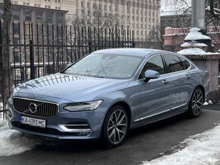 Синий Вольво С90, объемом двигателя 1.97 л и пробегом 117 тыс. км за 36500 $, фото 1 на Automoto.ua