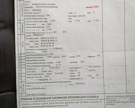 Зелений Вольво V40, об'ємом двигуна 1.9 л та пробігом 278 тис. км за 2878 $, фото 1 на Automoto.ua