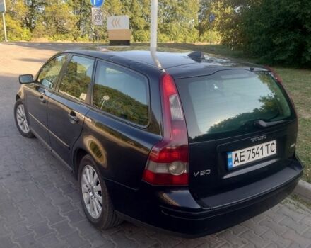 Вольво V50 2005 у Дніпро (Дніпропетровську) на Automoto.ua Чорний Вольво V50, об'ємом двигуна 2 л та пробігом 540 тис. км за 4520 $, фото 2 на Automoto.ua