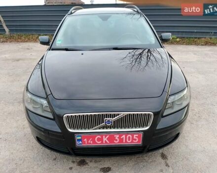 Чорний Вольво V50, об'ємом двигуна 1.6 л та пробігом 215 тис. км за 5500 $, фото 2 на Automoto.ua