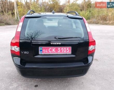Чорний Вольво V50, об'ємом двигуна 1.6 л та пробігом 215 тис. км за 5500 $, фото 4 на Automoto.ua