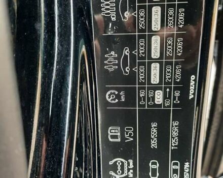 Чорний Вольво V50, об'ємом двигуна 1.6 л та пробігом 261 тис. км за 7770 $, фото 88 на Automoto.ua