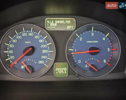 Чорний Вольво V50, об'ємом двигуна 1.98 л та пробігом 265 тис. км за 8000 $, фото 51 на Automoto.ua