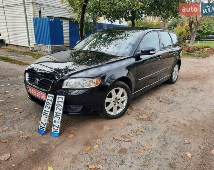 Чорний Вольво V50, об'ємом двигуна 1.6 л та пробігом 261 тис. км за 7770 $, фото 5 на Automoto.ua