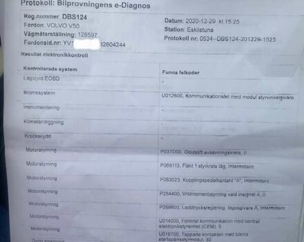 Черный Вольво В50, объемом двигателя 1.6 л и пробегом 180 тыс. км за 8700 $, фото 51 на Automoto.ua