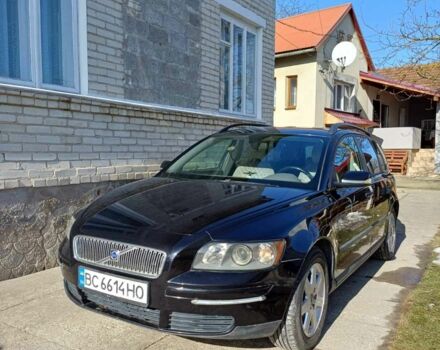 Чорний Вольво V50, об'ємом двигуна 2 л та пробігом 289 тис. км за 4550 $, фото 1 на Automoto.ua