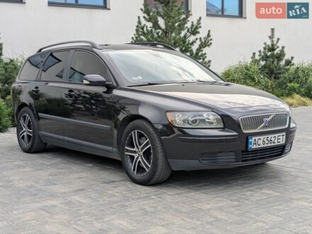 Чорний Вольво V50, об'ємом двигуна 2 л та пробігом 373 тис. км за 5300 $, фото 1 на Automoto.ua