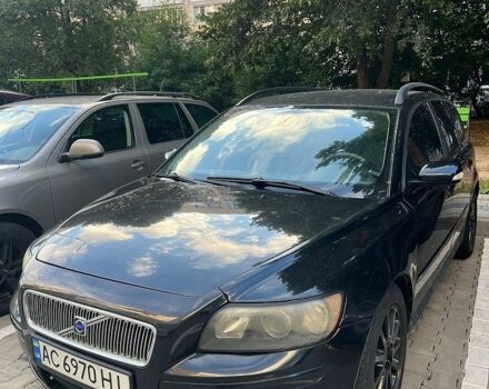 Чорний Вольво V50, об'ємом двигуна 2 л та пробігом 241 тис. км за 3500 $, фото 1 на Automoto.ua