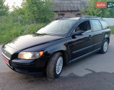 Чорний Вольво V50, об'ємом двигуна 1.6 л та пробігом 242 тис. км за 4700 $, фото 1 на Automoto.ua