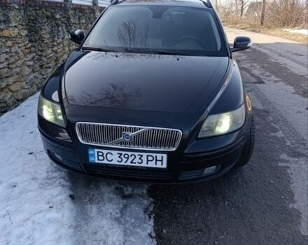 Чорний Вольво V50, об'ємом двигуна 2 л та пробігом 450 тис. км за 6100 $, фото 1 на Automoto.ua