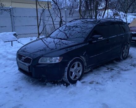 Черный Вольво В50, объемом двигателя 1.6 л и пробегом 258 тыс. км за 6500 $, фото 1 на Automoto.ua