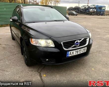Черный Вольво В50, объемом двигателя 1.6 л и пробегом 257 тыс. км за 7700 $, фото 1 на Automoto.ua