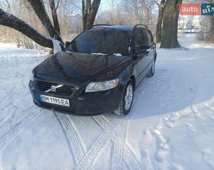 Черный Вольво В50, объемом двигателя 1.56 л и пробегом 240 тыс. км за 7200 $, фото 1 на Automoto.ua