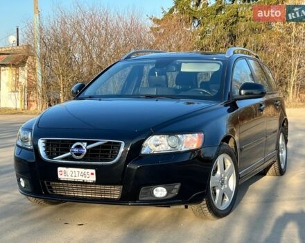 Чорний Вольво V50, об'ємом двигуна 2 л та пробігом 169 тис. км за 10450 $, фото 1 на Automoto.ua