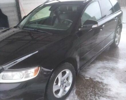 Черный Вольво В50, объемом двигателя 1.6 л и пробегом 350 тыс. км за 6400 $, фото 1 на Automoto.ua