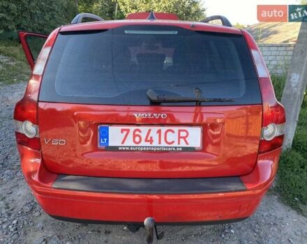 Красный Вольво В50, объемом двигателя 2 л и пробегом 170 тыс. км за 2780 $, фото 10 на Automoto.ua