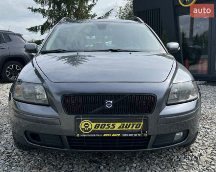 Сірий Вольво V50, об'ємом двигуна 1.56 л та пробігом 271 тис. км за 6500 $, фото 1 на Automoto.ua