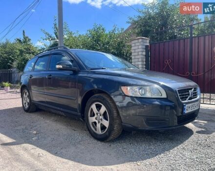 Сірий Вольво V50, об'ємом двигуна 1.56 л та пробігом 231 тис. км за 6800 $, фото 1 на Automoto.ua