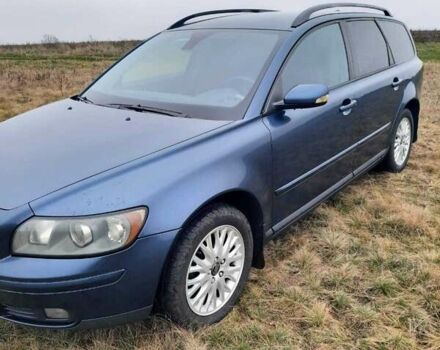 Синий Вольво В50, объемом двигателя 2 л и пробегом 308 тыс. км за 5800 $, фото 2 на Automoto.ua