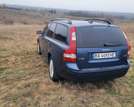 Синий Вольво В50, объемом двигателя 2 л и пробегом 308 тыс. км за 5800 $, фото 3 на Automoto.ua