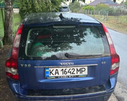 Синий Вольво В50, объемом двигателя 2 л и пробегом 300 тыс. км за 4000 $, фото 2 на Automoto.ua