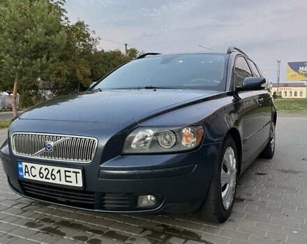 Синий Вольво В50, объемом двигателя 2 л и пробегом 284 тыс. км за 4900 $, фото 1 на Automoto.ua