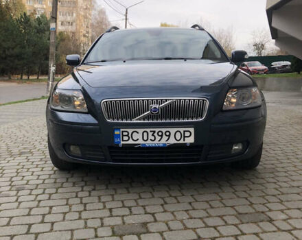 Синій Вольво V50, об'ємом двигуна 1.56 л та пробігом 228 тис. км за 7100 $, фото 1 на Automoto.ua