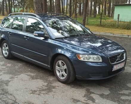 Синий Вольво В50, объемом двигателя 1.8 л и пробегом 236 тыс. км за 7300 $, фото 3 на Automoto.ua
