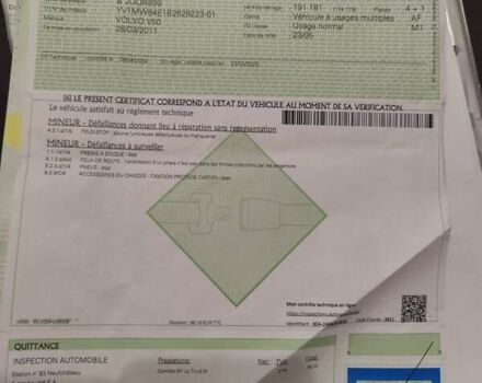 Синий Вольво В50, объемом двигателя 1.6 л и пробегом 212 тыс. км за 7950 $, фото 40 на Automoto.ua