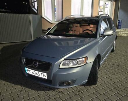 Синий Вольво В50, объемом двигателя 1.6 л и пробегом 217 тыс. км за 7500 $, фото 3 на Automoto.ua