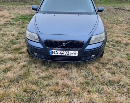 Синий Вольво В50, объемом двигателя 2 л и пробегом 308 тыс. км за 5800 $, фото 1 на Automoto.ua