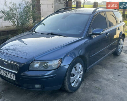 Синій Вольво V50, об'ємом двигуна 2 л та пробігом 287 тис. км за 5300 $, фото 1 на Automoto.ua