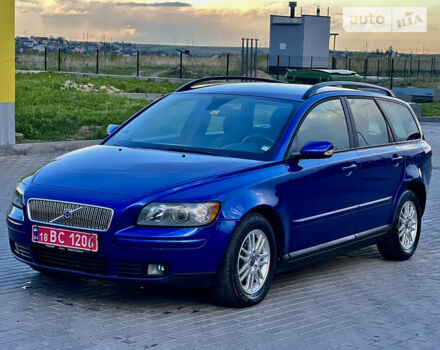 Синій Вольво V50, об'ємом двигуна 1.8 л та пробігом 195 тис. км за 5299 $, фото 1 на Automoto.ua