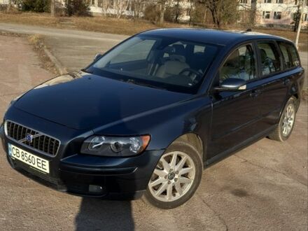 Синий Вольво В50, объемом двигателя 2 л и пробегом 38 тыс. км за 4850 $, фото 1 на Automoto.ua