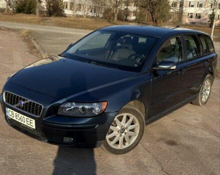 Синій Вольво V50, об'ємом двигуна 2 л та пробігом 38 тис. км за 4850 $, фото 1 на Automoto.ua
