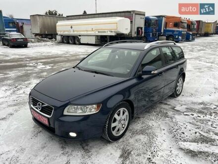 Синій Вольво V50, об'ємом двигуна 1.6 л та пробігом 195 тис. км за 7990 $, фото 1 на Automoto.ua