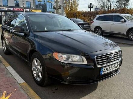 Черный Вольво В70, объемом двигателя 2.4 л и пробегом 329 тыс. км за 8500 $, фото 1 на Automoto.ua