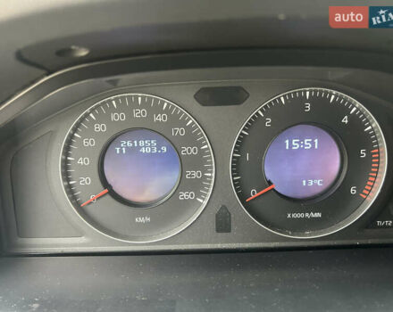Синий Вольво В70, объемом двигателя 2.4 л и пробегом 260 тыс. км за 12800 $, фото 4 на Automoto.ua