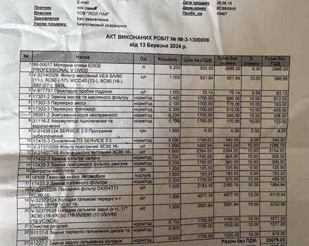 Коричневый Вольво В90, объемом двигателя 1.97 л и пробегом 69 тыс. км за 40500 $, фото 33 на Automoto.ua