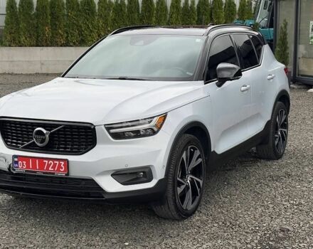 Белый Вольво XC40, объемом двигателя 1.97 л и пробегом 108 тыс. км за 17500 $, фото 1 на Automoto.ua