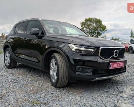 Черный Вольво XC40, объемом двигателя 1.97 л и пробегом 233 тыс. км за 26100 $, фото 1 на Automoto.ua