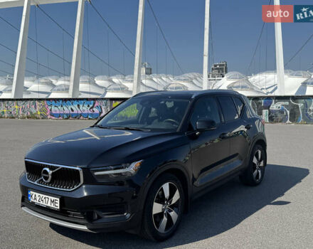 Черный Вольво XC40, объемом двигателя 1.97 л и пробегом 86 тыс. км за 24700 $, фото 1 на Automoto.ua